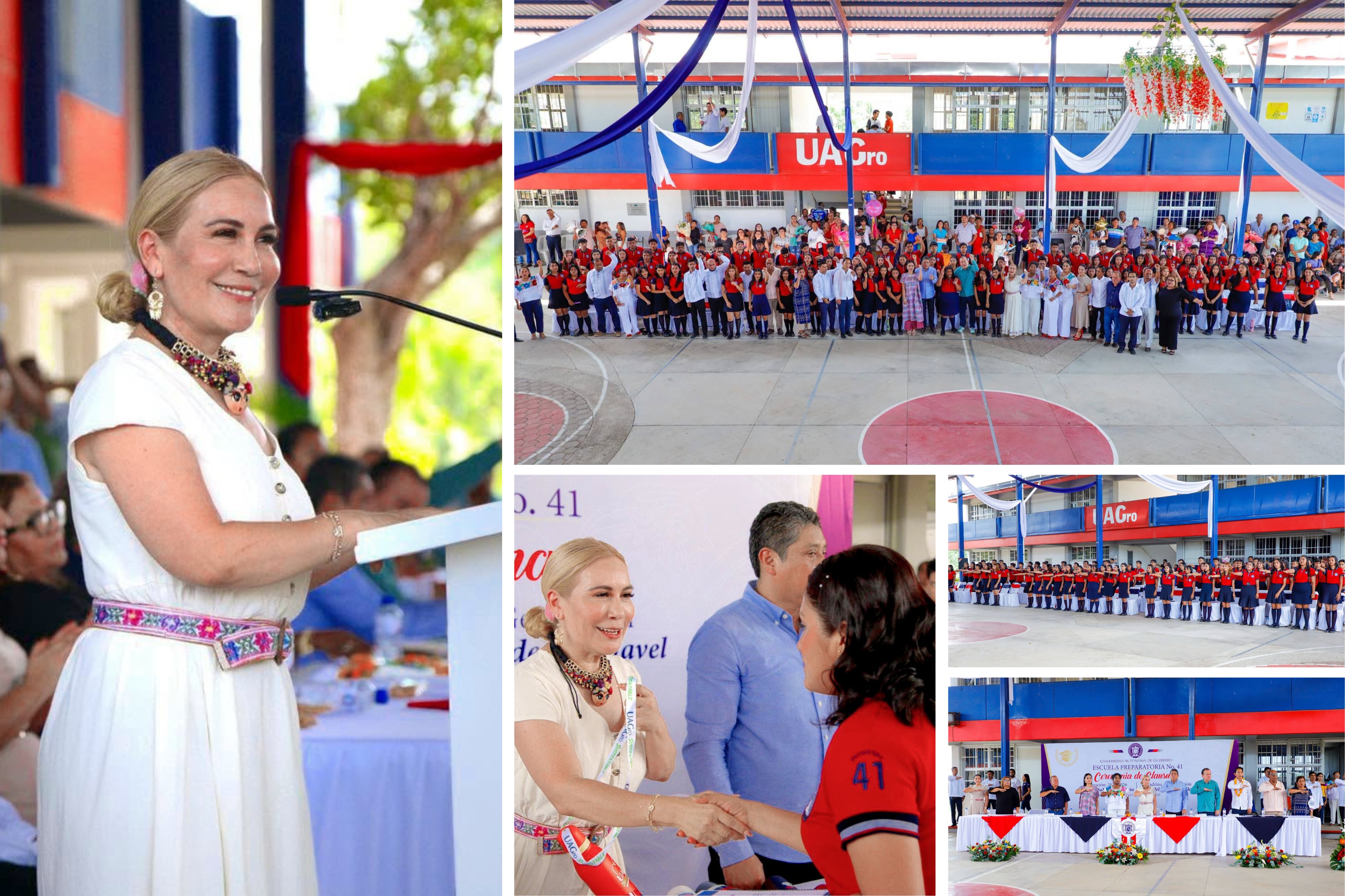 CELEBRA LA UAGRO GRADUACIÓN DE UNA NUEVA GENERACIÓN EN LA PREPARATORIA 41 DE AZOYÚ