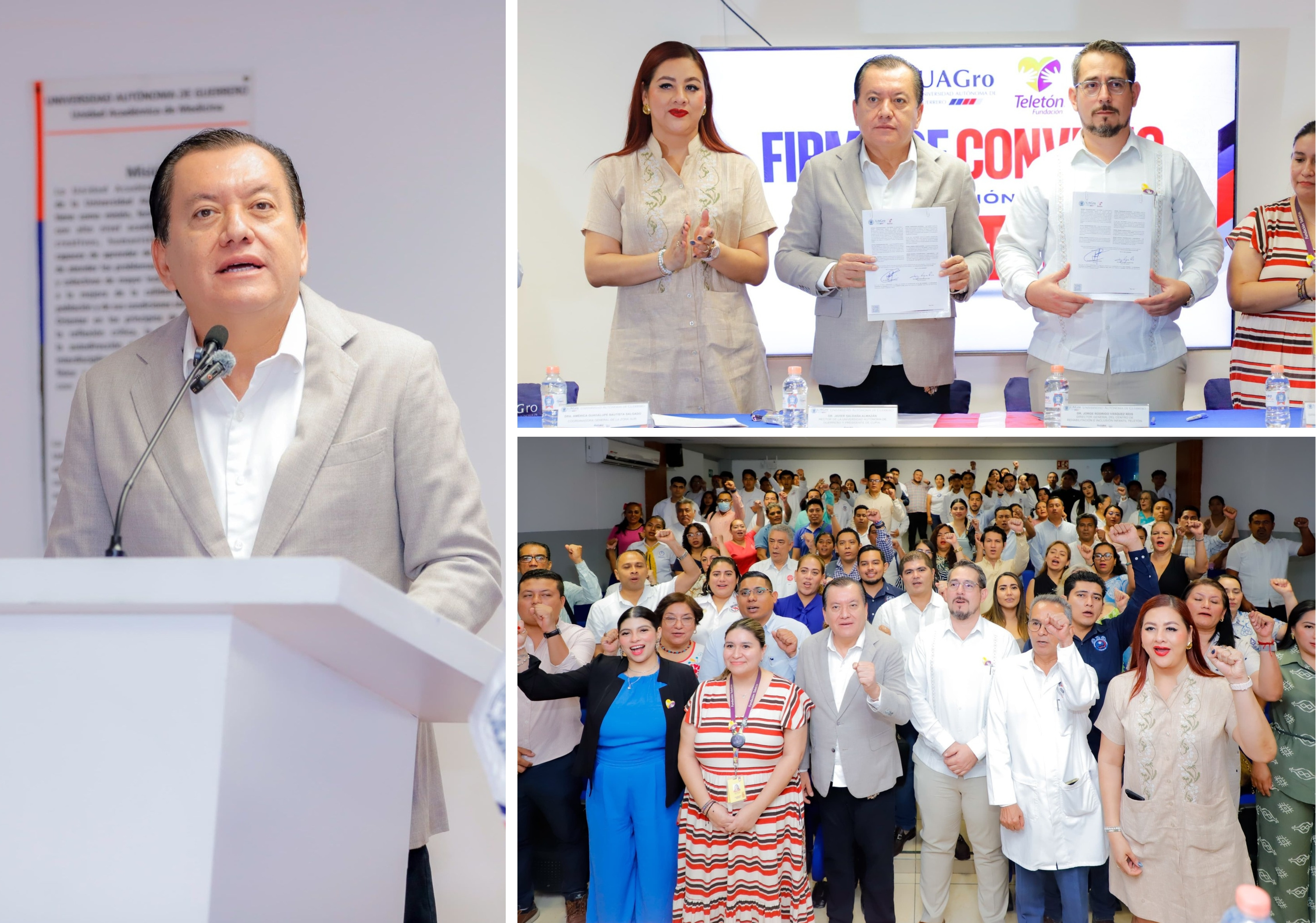 LA UAGRO Y CRIT GUERRERO FIRMAN CONVENIO QUE IMPULSARA LA INCLUSIÓN SOCIAL Y LA REHABILITACIÓN INTEGRAL