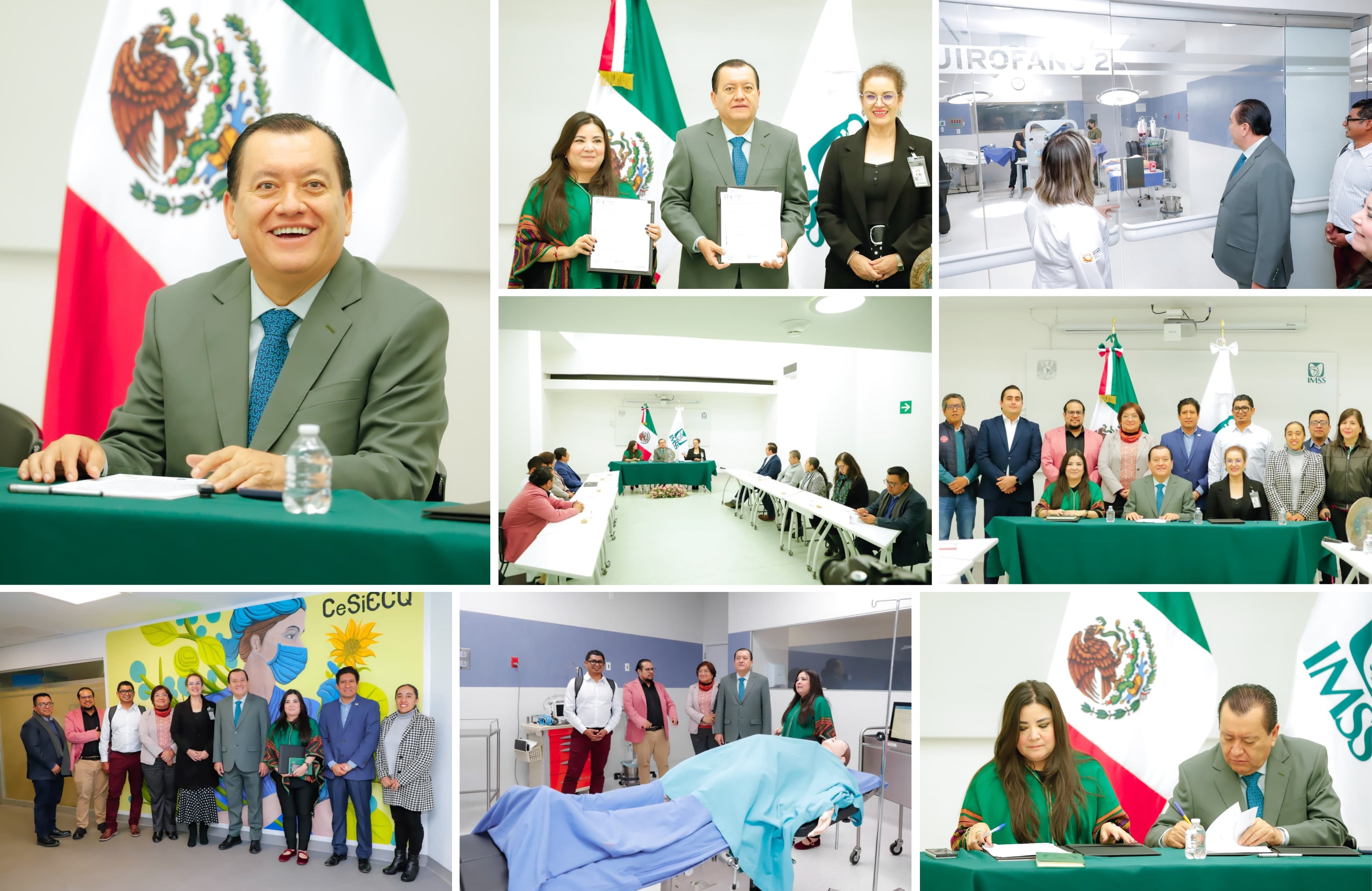 FIRMA HISTÓRICA: UAGRO E IMSS FIRMAN CONVENIO PARA ESPECIALIZAR ENFERMERAS Y ENFERMEROS DE TODO MÉXICO 