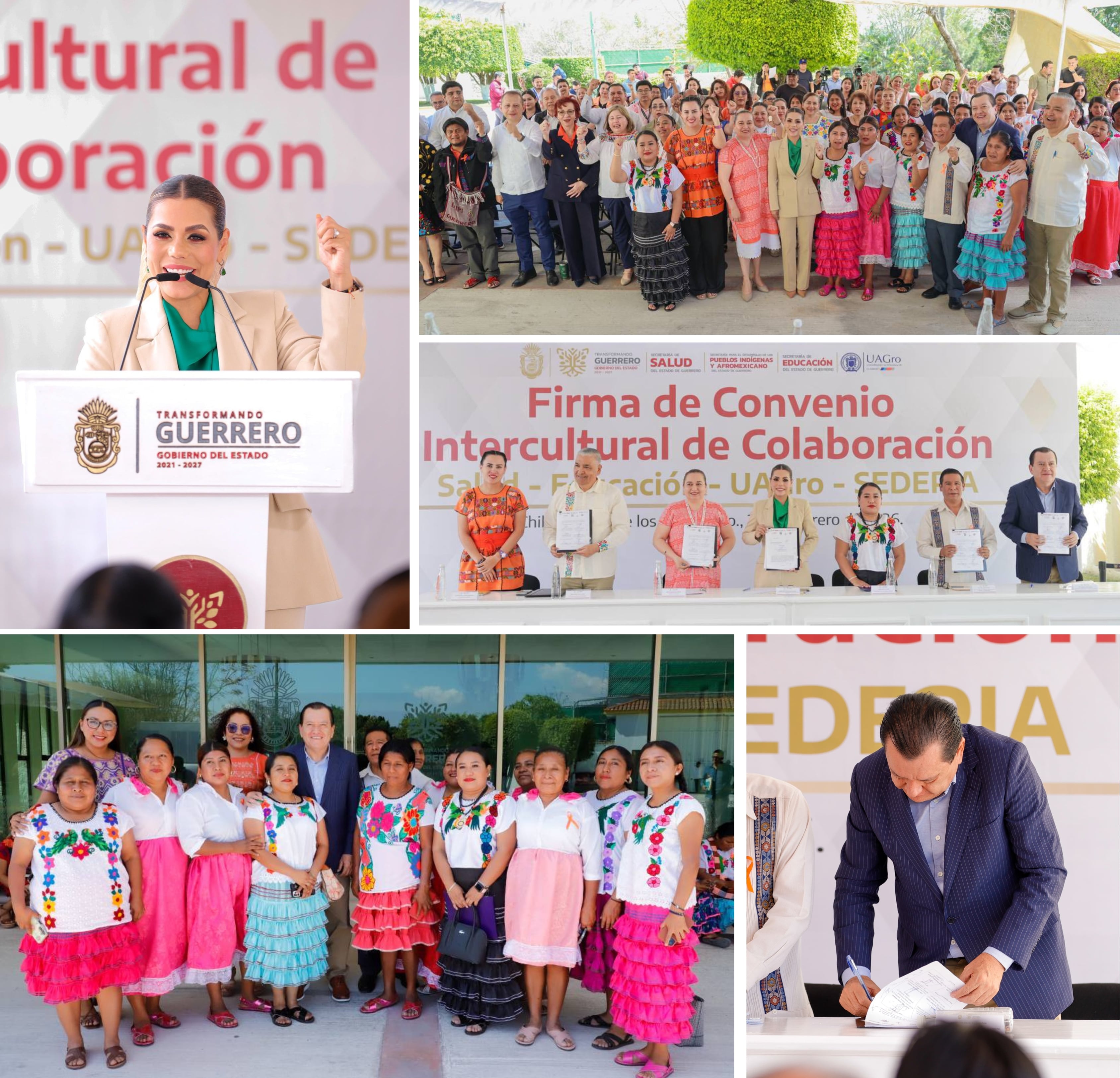 FIRMA LA UAGRO CONVENIO DE COLABORACIÓN INTERCULTURAL E INTERINSTITUCIONAL PARA FORTALECER LA ATENCIÓN MÉDICA EN COMUNIDADES INDÍGENAS Y AFROMEXICANAS DE GUERRERO