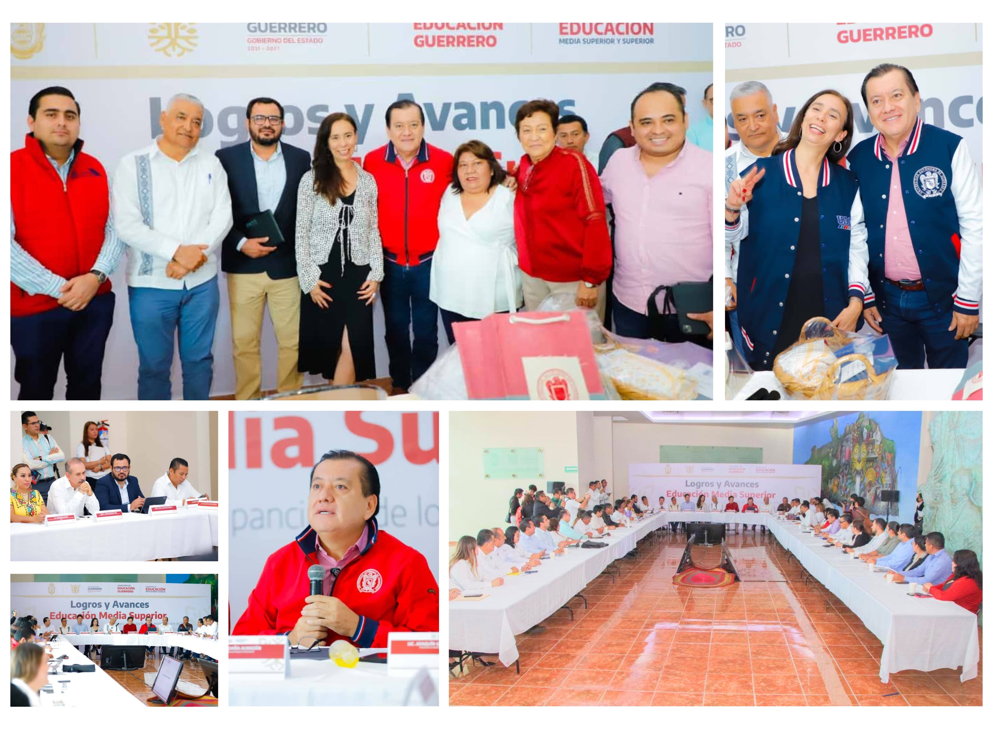 PRESENTA RECTOR DE LA UAGRO AVANCES EN EL NIVEL MEDIO SUPERIOR DURANTE VISITA DE LA SUBSECRETARIA TANIA RODRÍGUEZ MORA