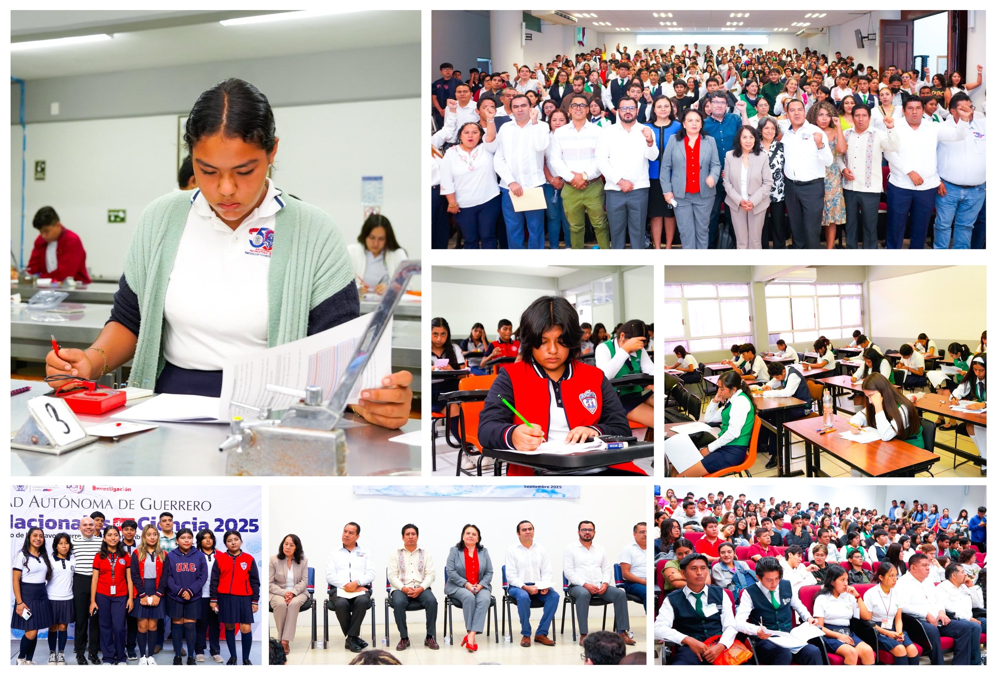 EN LA UAGRO SE LLEVÓ A CABO CON ÉXITO LA FASE ESTATAL DE LAS OLIMPIADAS DEL CONOCIMIENTO 2025