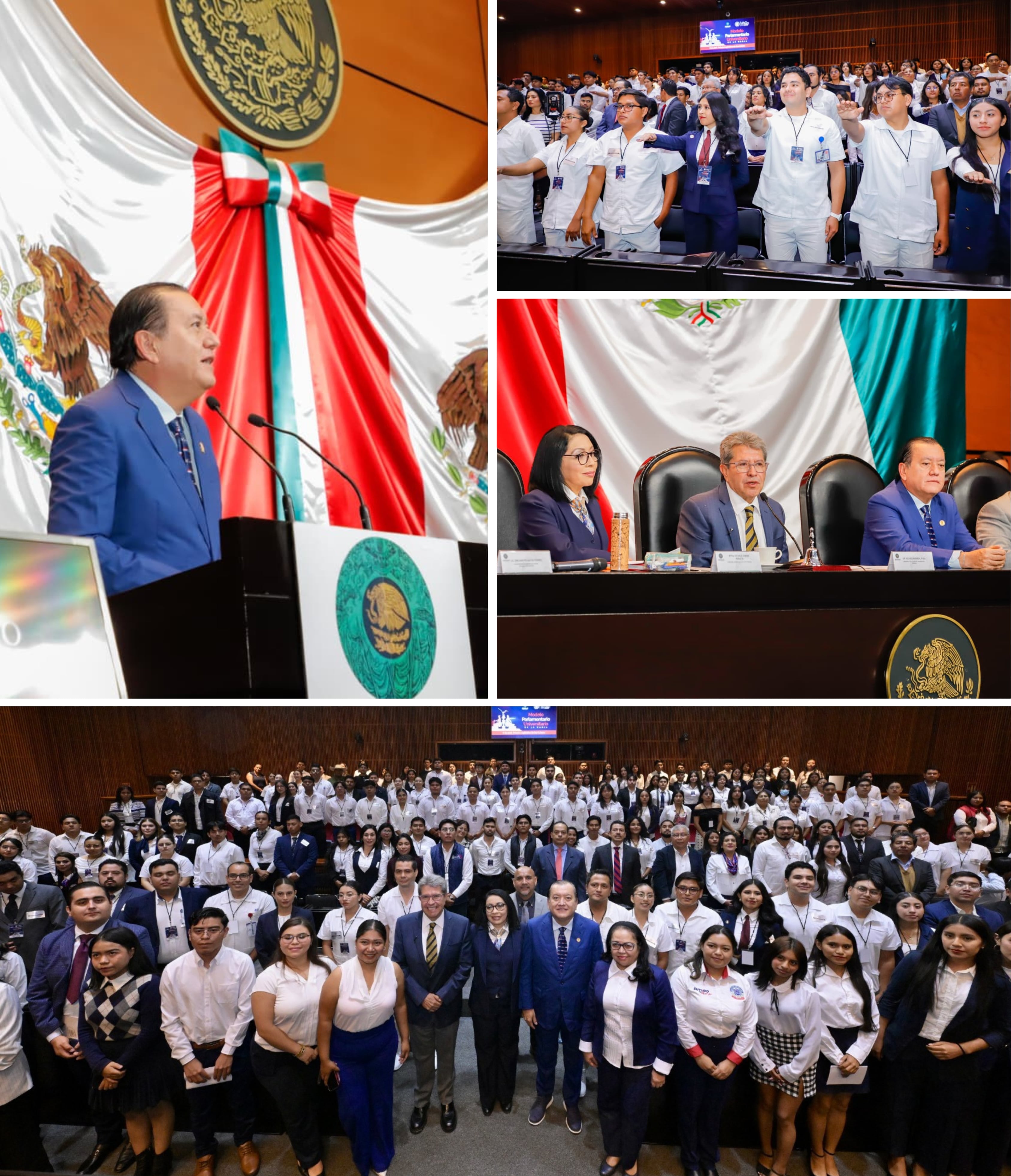 IMPULSA LA UAGRO PARTICIPACIÓN POLÍTICA DE JOVENES UNIVERSITARIOS EN LA CÁMARA DE DIPUTADOS  