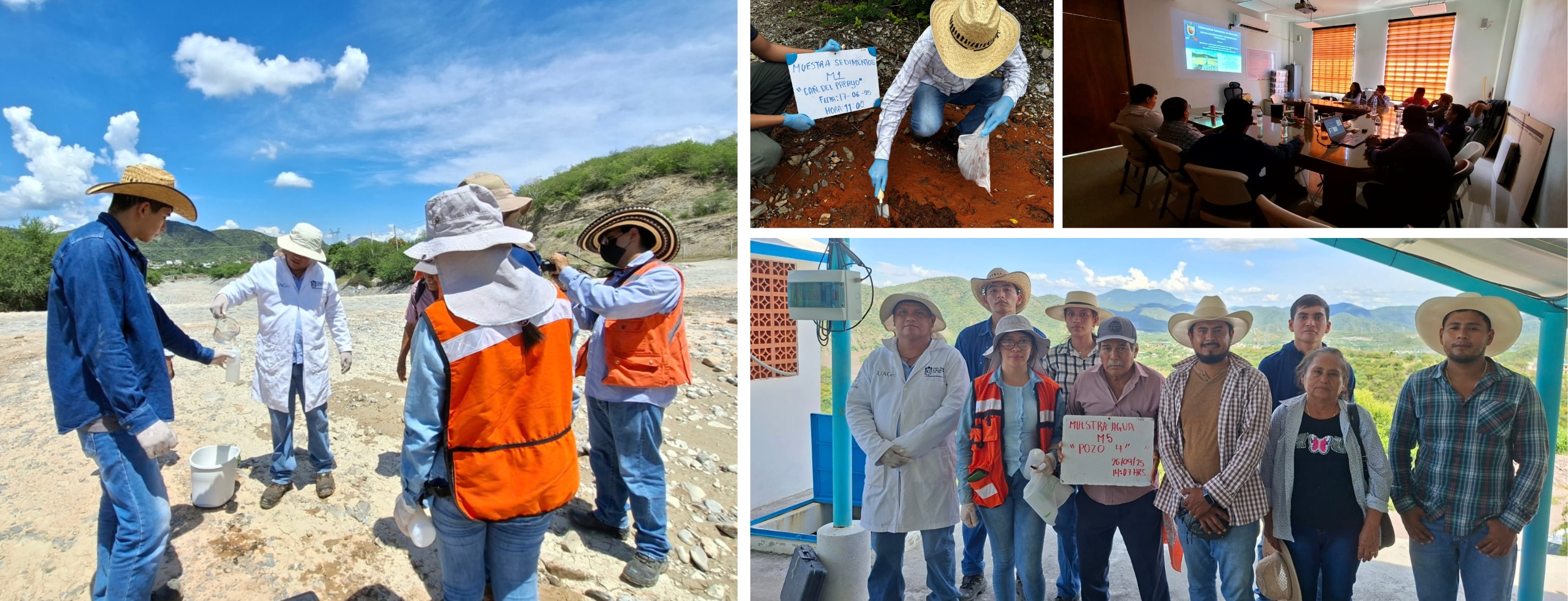 LA UAGRO ENTREGA RESULTADOS DEL MONITOREO AMBIENTAL 2025 A LA COMUNIDAD DE MEZCALA: SE CONFIRMA NULA PRESENCIA DE CONTAMINANTES