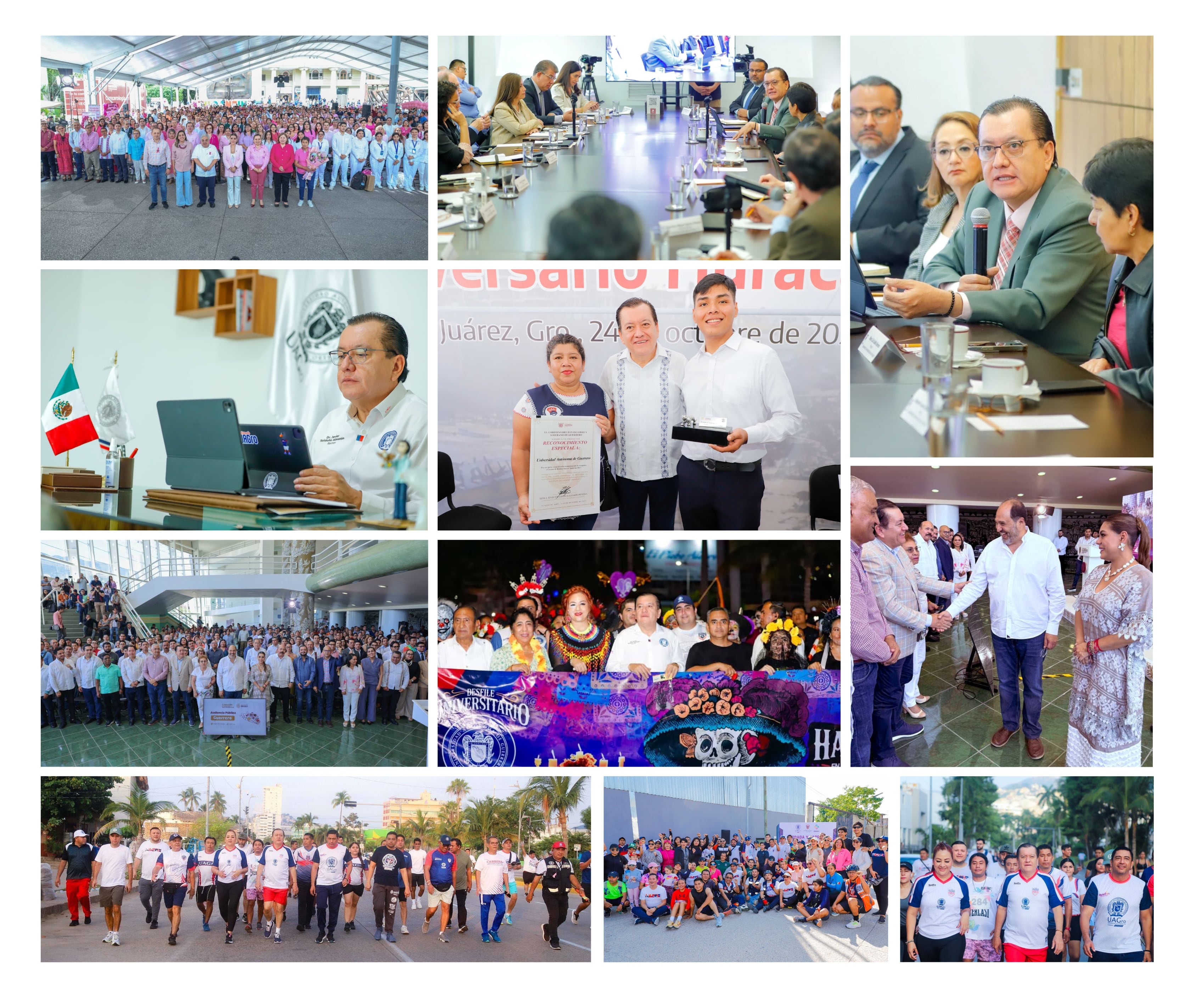 EL RECTOR SALDAÑA LIDERA PARTICIPACIÓN UNIVERSITARIA EN SALUD, CULTURA Y DEMOCRACIA