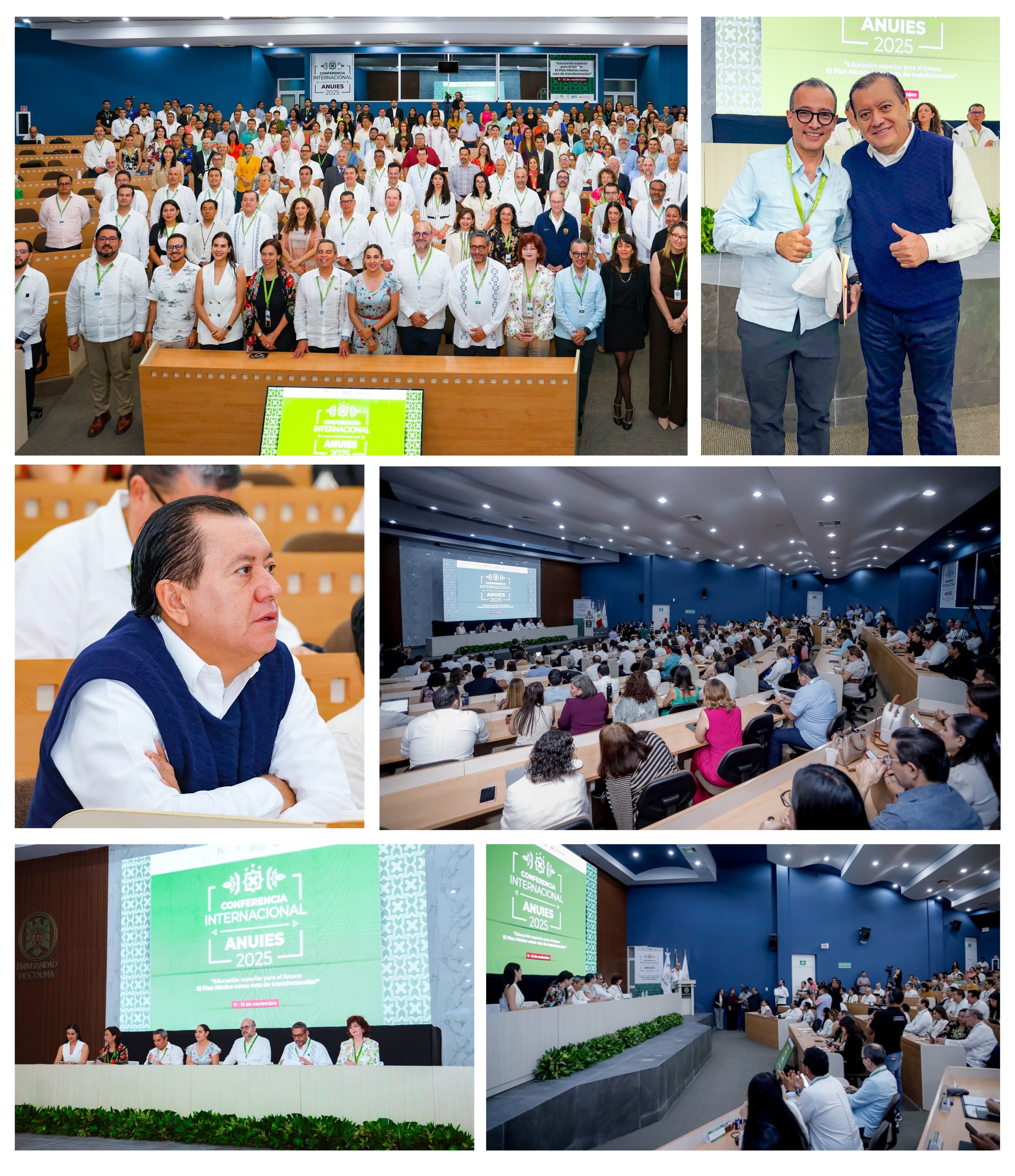 ASISTE EL RECTOR JAVIER SALDAÑA A LA CONFERENCIA INTERNACIONAL ANUIES 2025﻿ CON ENFOQUE EN EL PLAN MÉXICO 