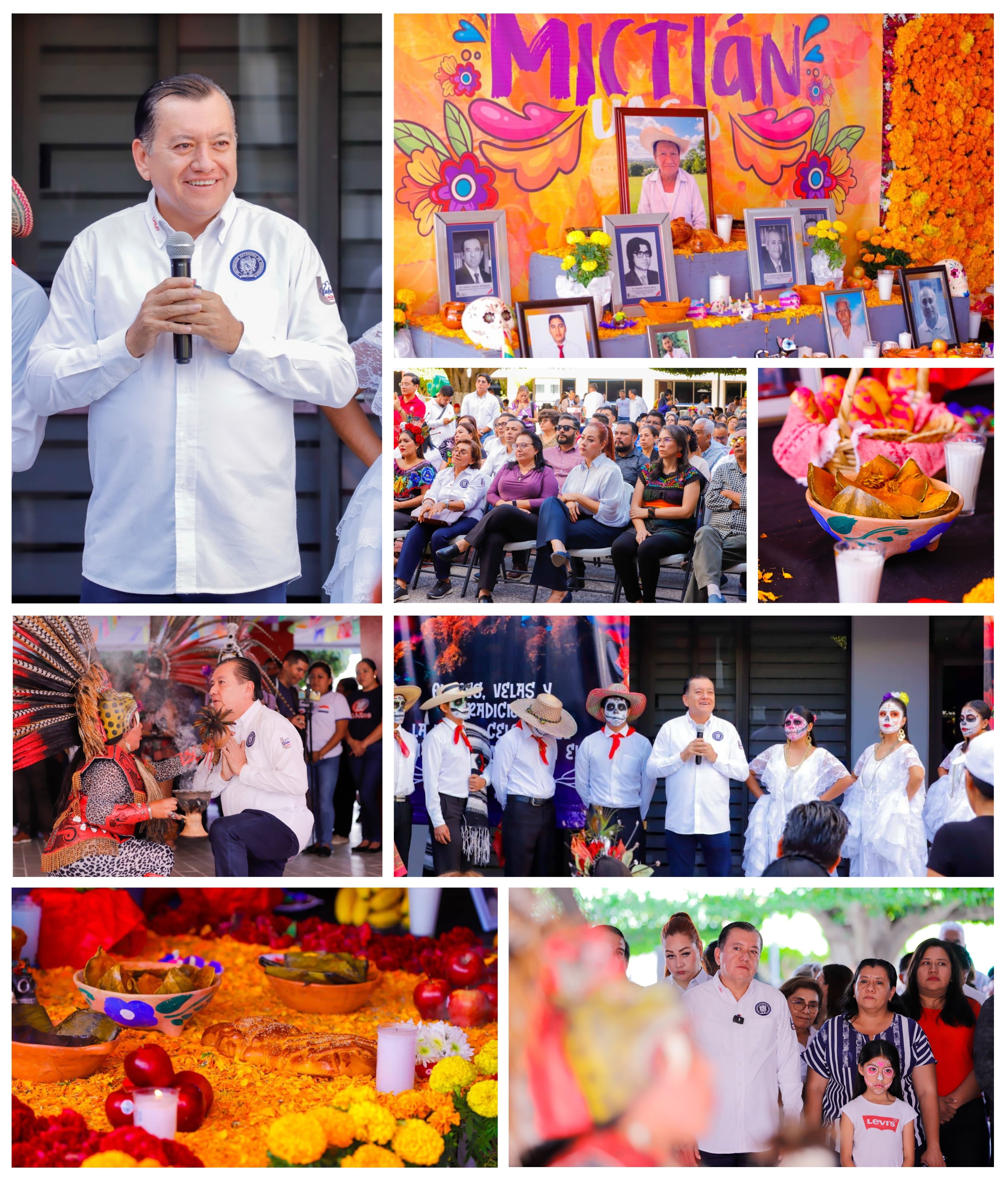LA UAGRO VIVE LA CELEBRACIÓN DEL DÍA DE MUERTOS CON OFRENDAS: FOMENTANDO NUESTRA IDENTIDAD CULTURAL