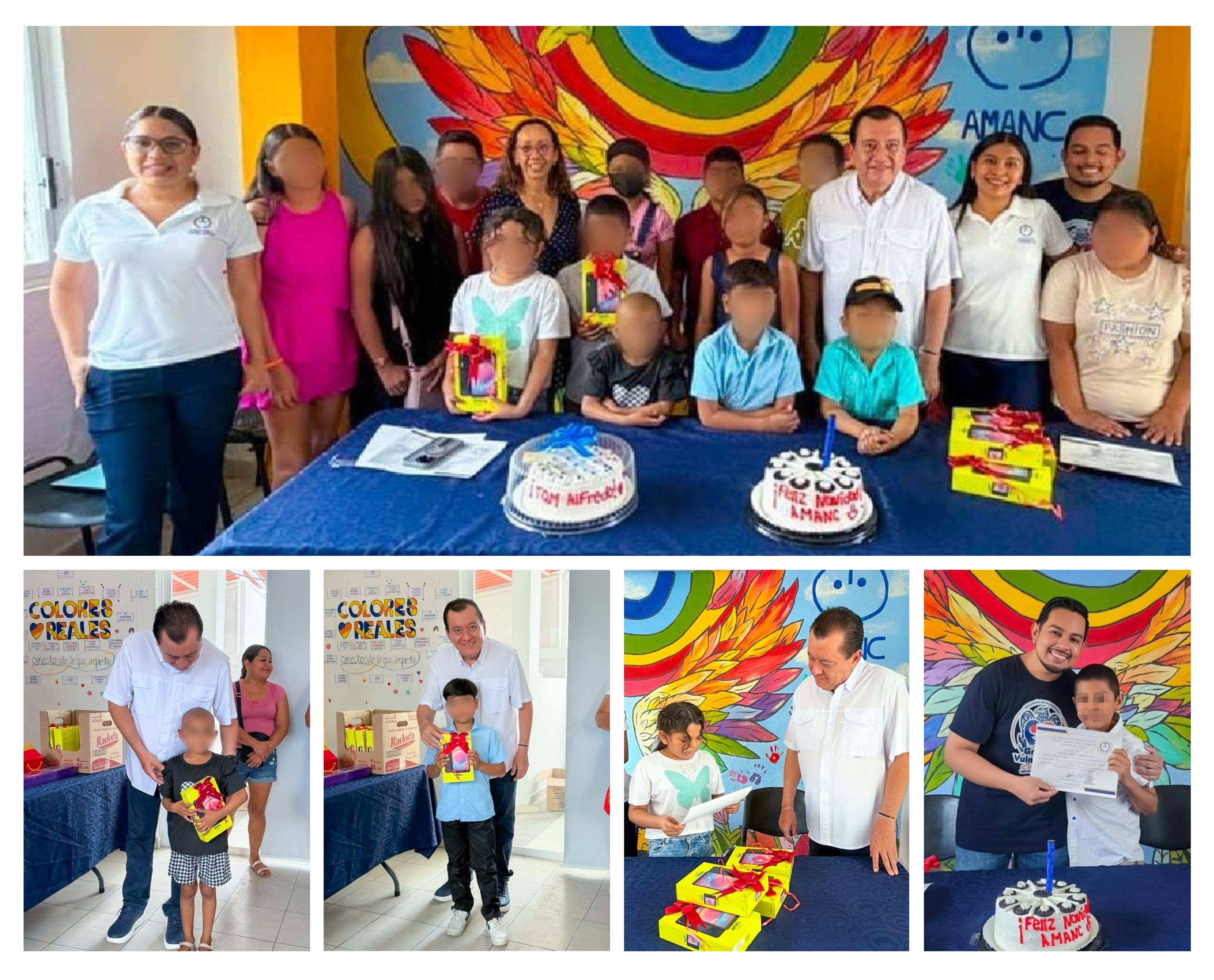 VISITA EL DR. JAVIER SALDAÑA A NIÑAS Y NIÑOS DE LA ASOCIACIÓN MEXICANA DE AYUDA A NIÑOS CON CÁNCER (AMANC) GUERRERO  