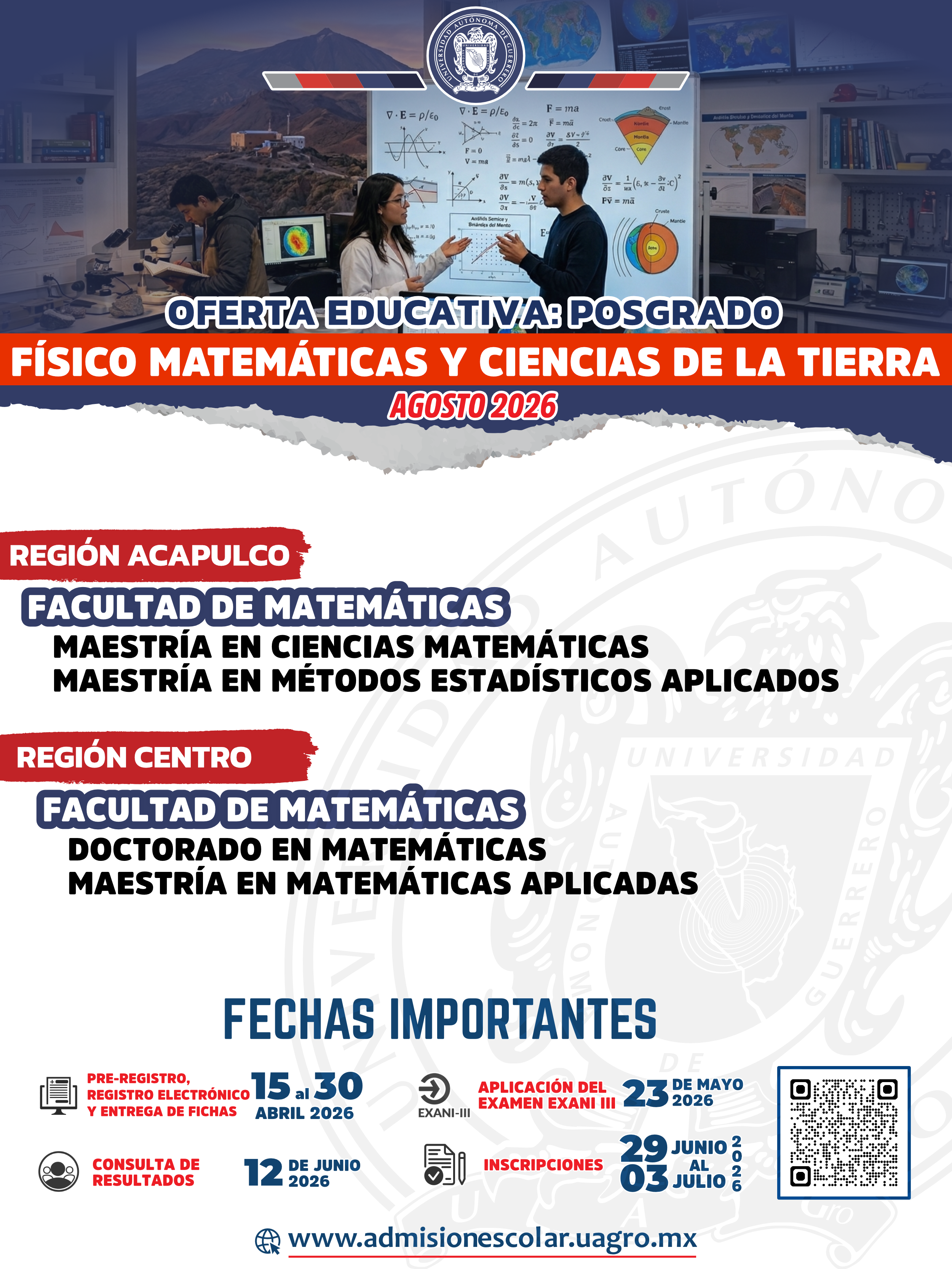 Físico Matemáticas y Ciencias de la Tierra