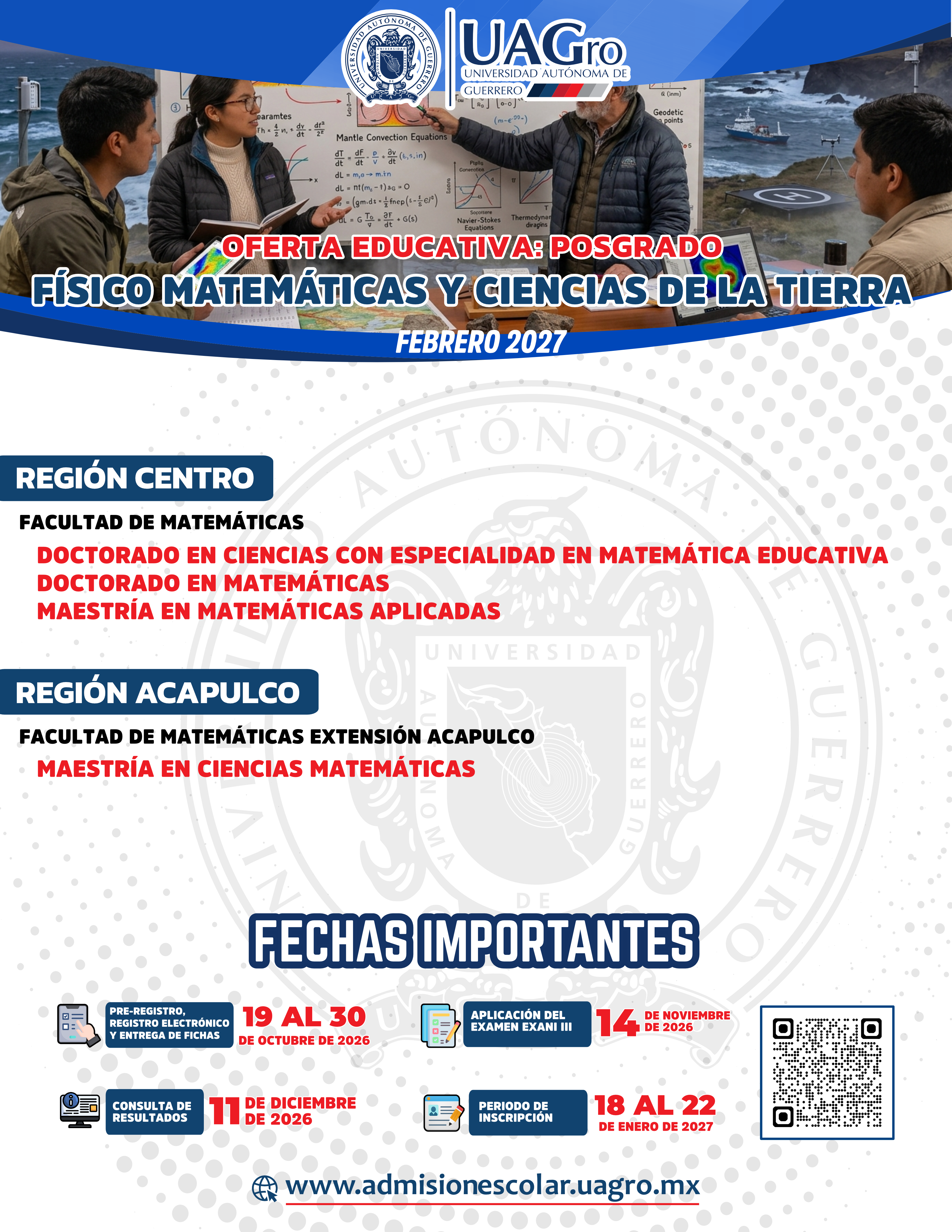 Físico Matemáticas y Ciencias de la Tierra