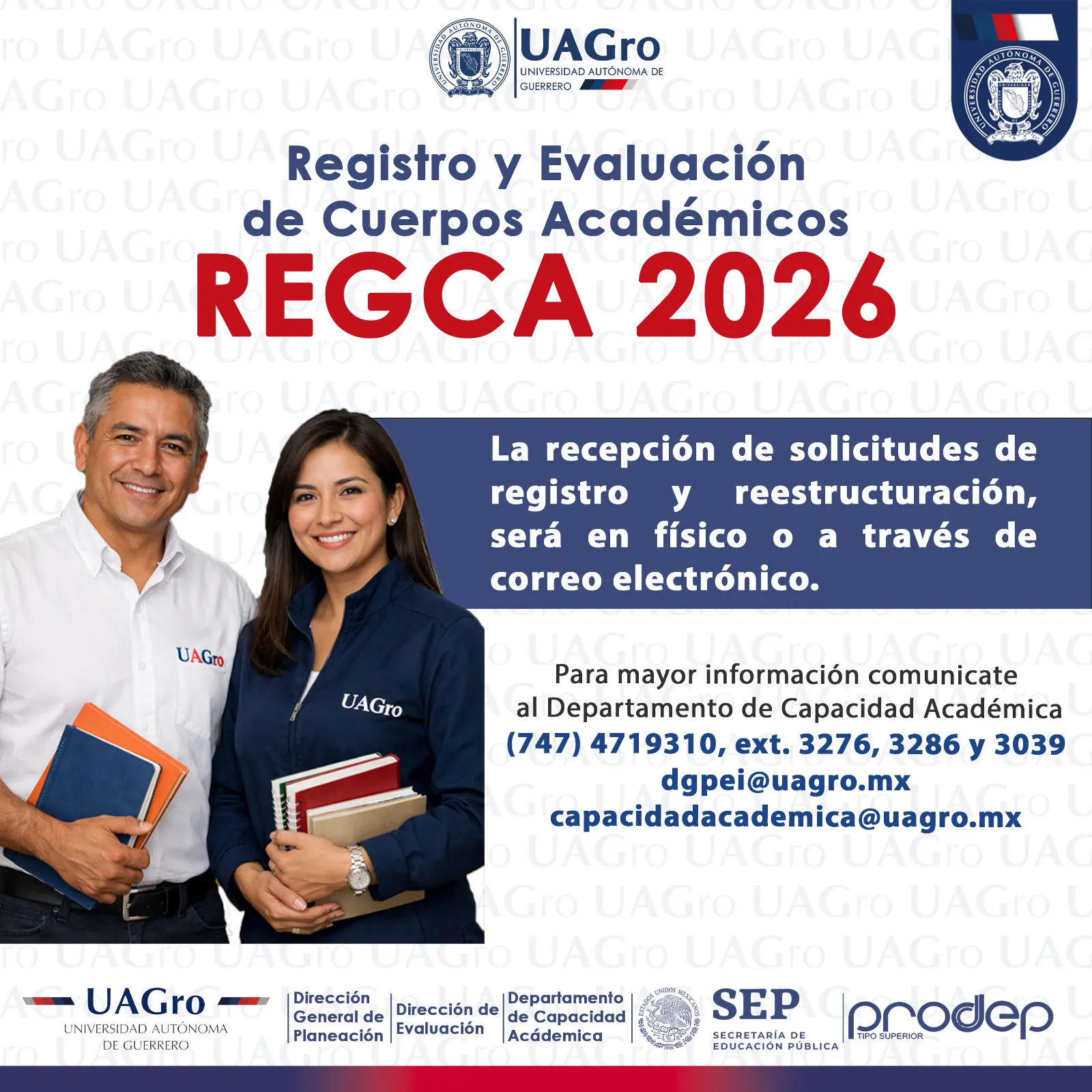 Registro y Evaluación de Cuerpos Académicos